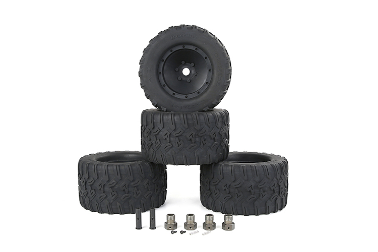 1/5 Rofun baja 5B Front & Rear Big foot all terrain wheels and tires 4pcs/set - 855562