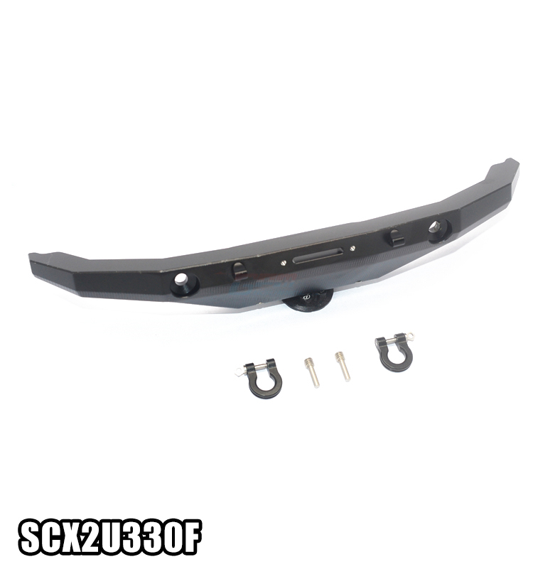 Details about   Alloy Front Bumper Mount+D-rings FOR 1/10 AXIAL SCX10 II UMG10 AXI90075-1001