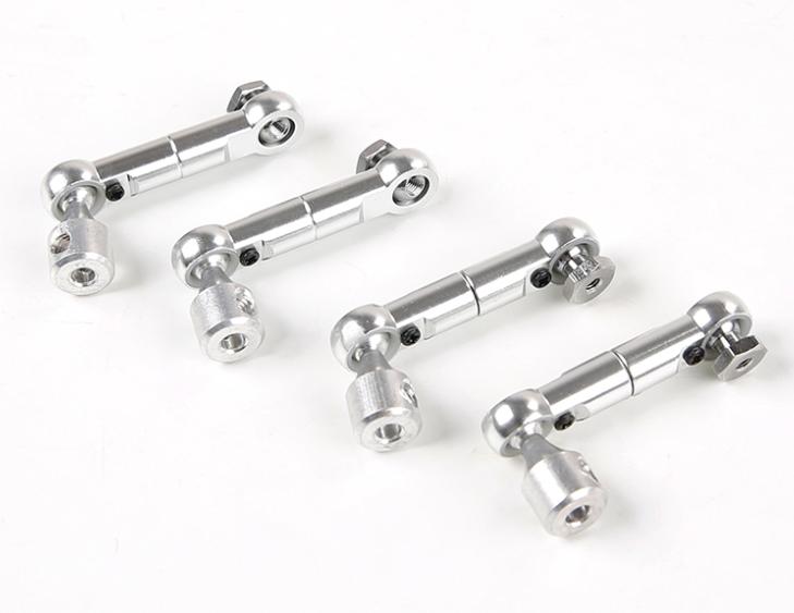 1/5 Rofun Baja CNC metal balance bar ball connector - silver- set 952422