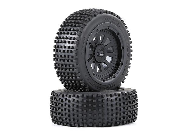 1/5 Rofun LT small nail wheels and tires for baja 5s/SLT/V5 - Black 9704711
