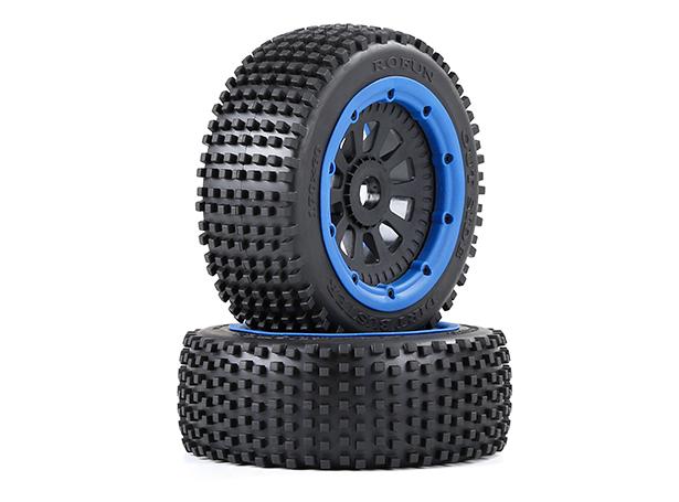 1/5 Rofun LT small nail wheels and tires for baja 5s/SLT/V5 - blue 9704714