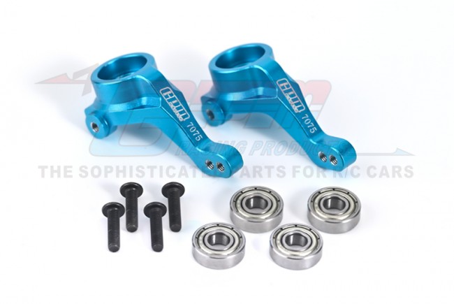 ALUMINUM 7075 FRONT KNUCKLE ARMS BBX021 FOR TAMIYA-1/10 BBX BB-01 CHASSIS-58719