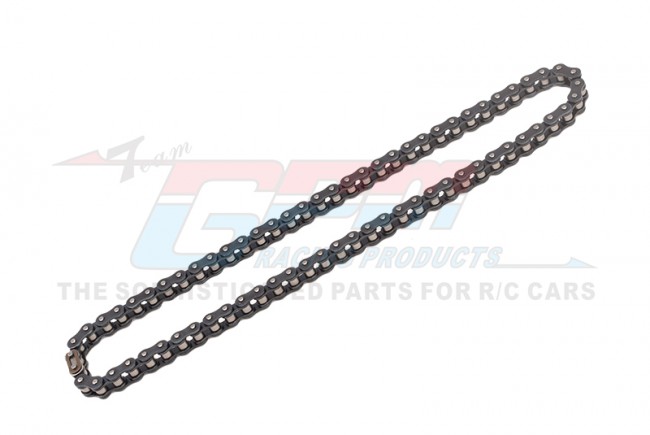 40 MANGANESE STEEL CHAIN 70 ROLLER MX070 for LOSI-1/4 PROMOTO-MX MOTORCYCLE RTR, FXR-LOS06000
